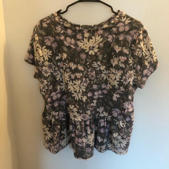 Lauren Conrad Peplum Top XL - Picture 4 of 6